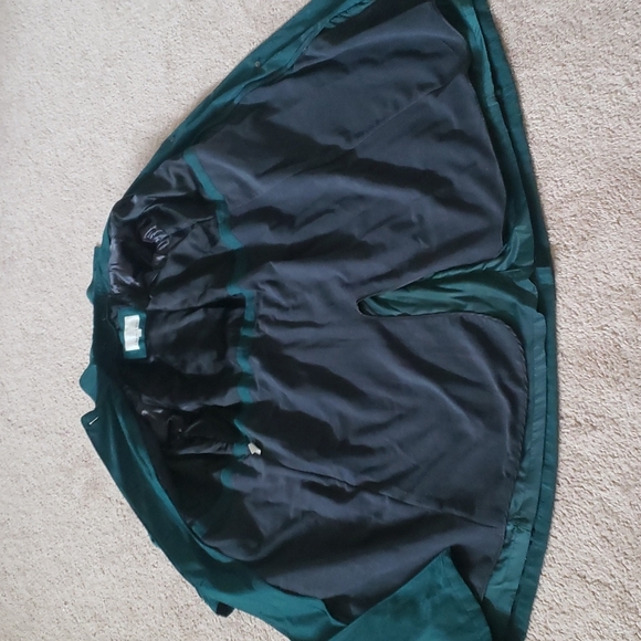 London Fog L green luxe all season trench coat removable lining - Picture 17 of 17